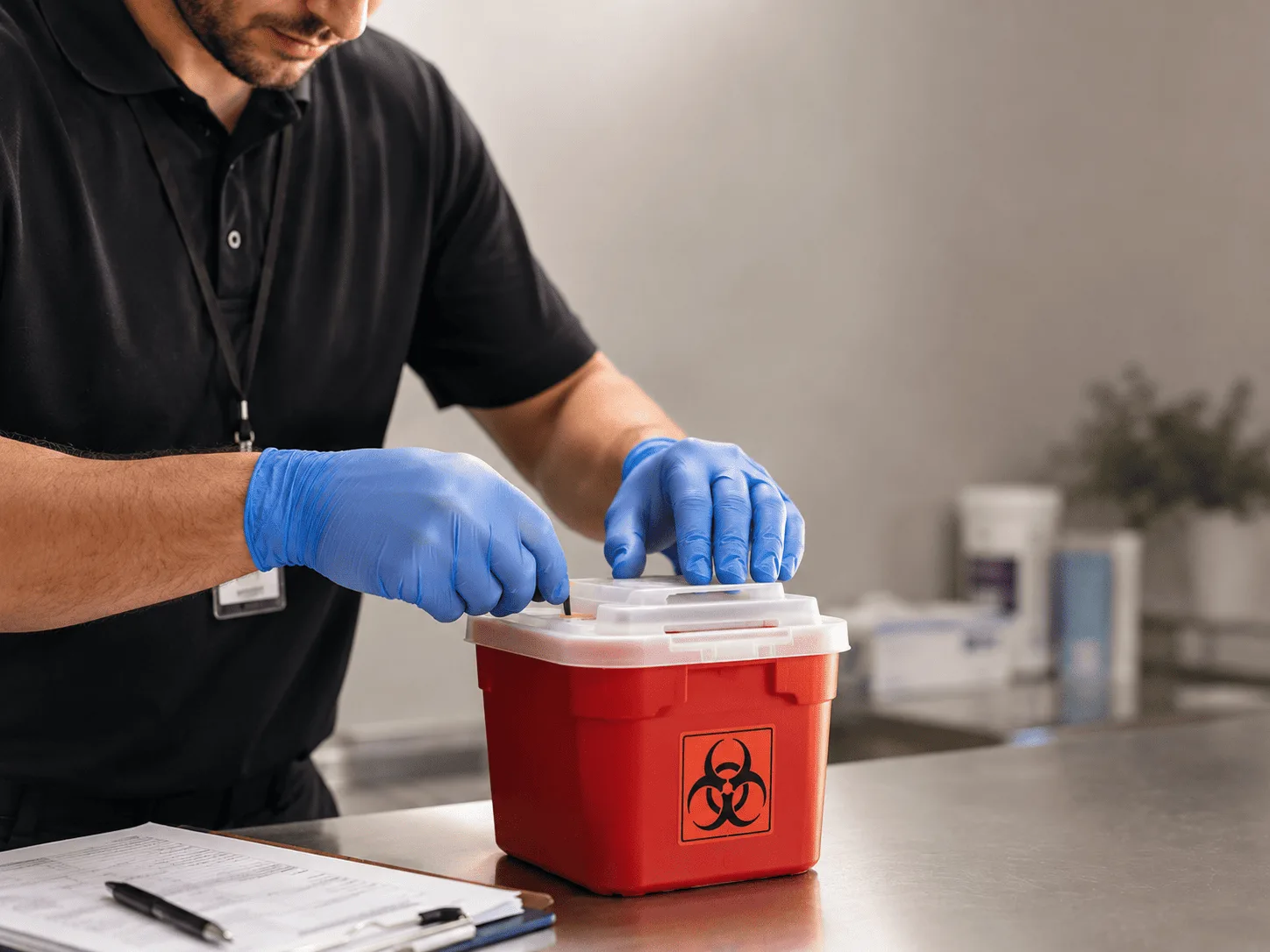 Why choose Sharps Waste Disposal in Rougon, LA